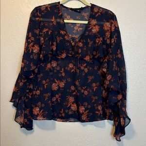 The Fifth Label Semi Sheer blouse Medium